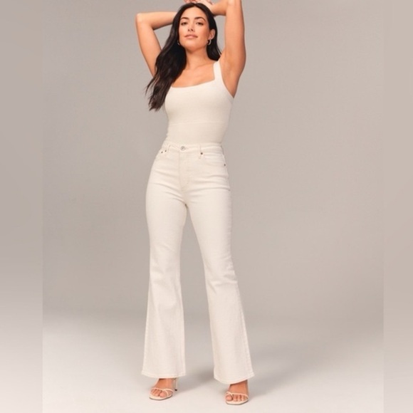 Abercrombie & Fitch The 70s Vintage Flare Ultra High Rise - Picture 2 of 10